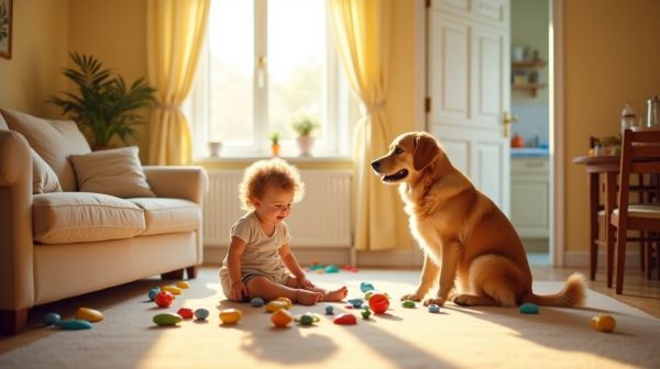 Bizarre mais vrai : l'impact des animaux de compagnie sur la croissance des enfants